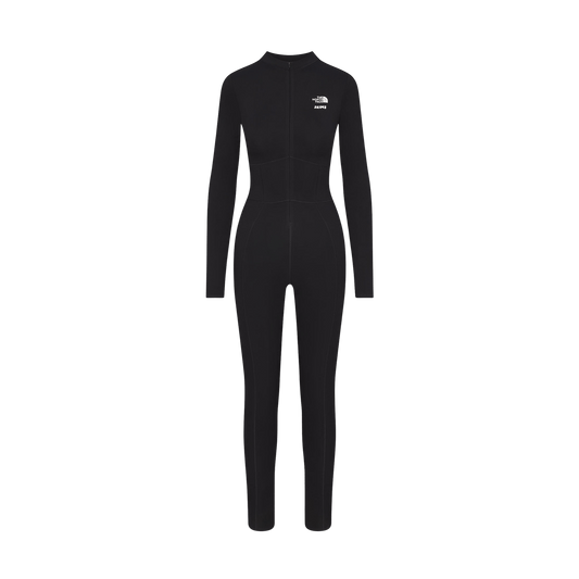 SKIMS x The North Face Refina Bodysuit 'Onyx' — XXS — Front View