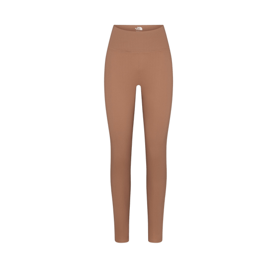 SKIMS x The North Face Dotknit Legging 'Sienna' — XXS — Front View
