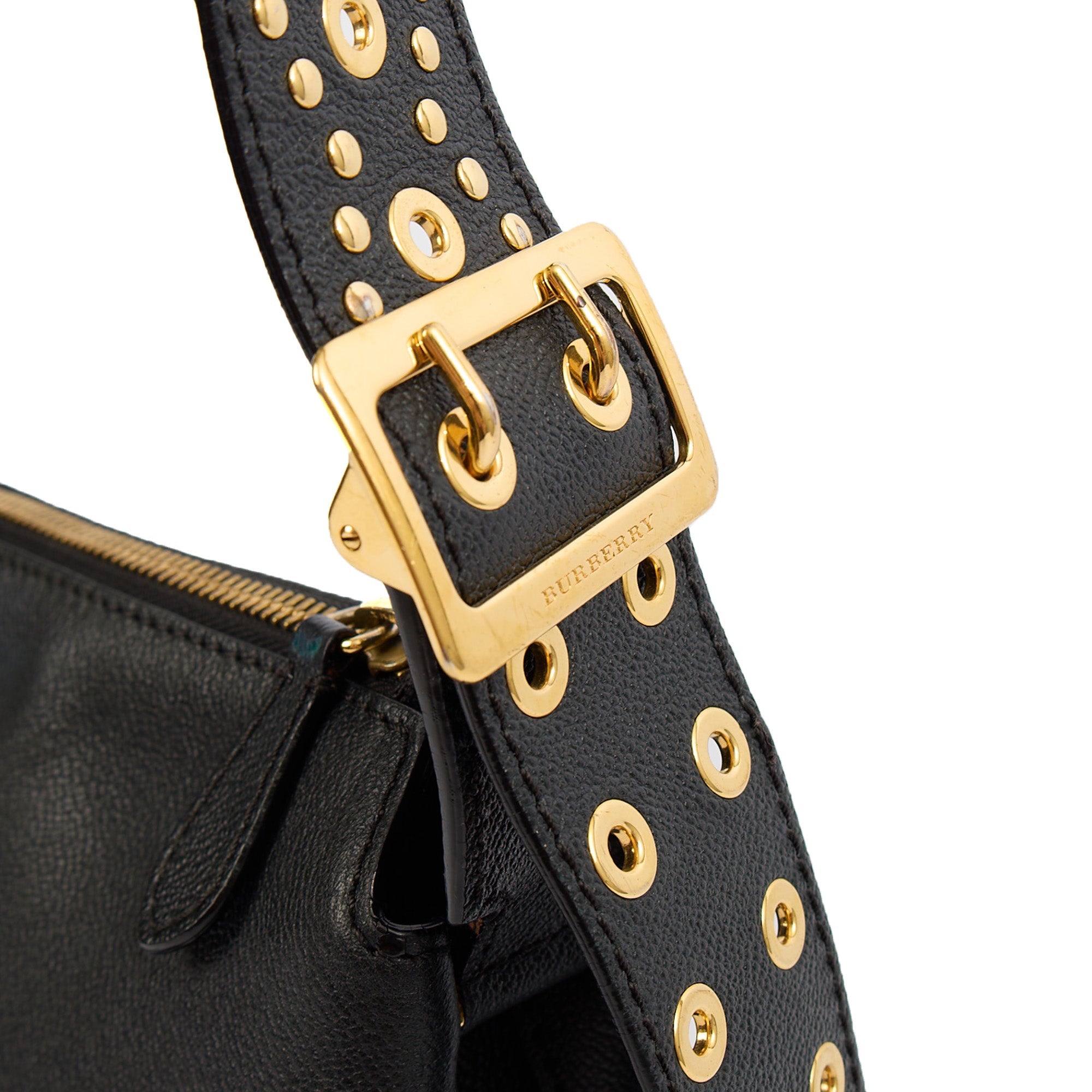 Burberry Shoulder Bag Olympia Shoulder Bag in Black, Leather — Alternate View 13