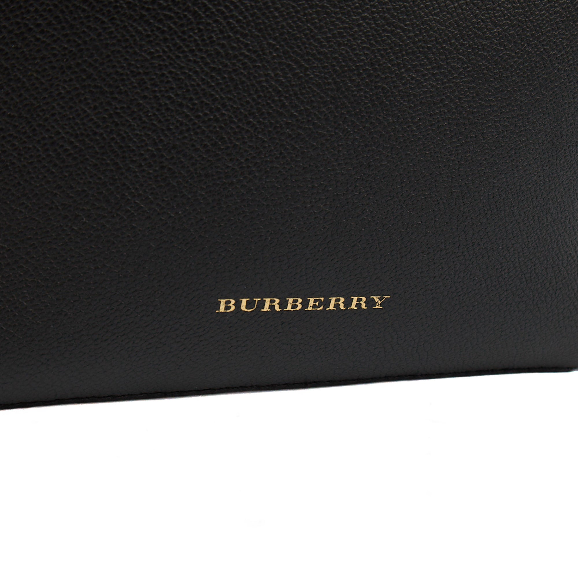 Burberry Shoulder Bag Olympia Shoulder Bag in Black, Leather — Side View