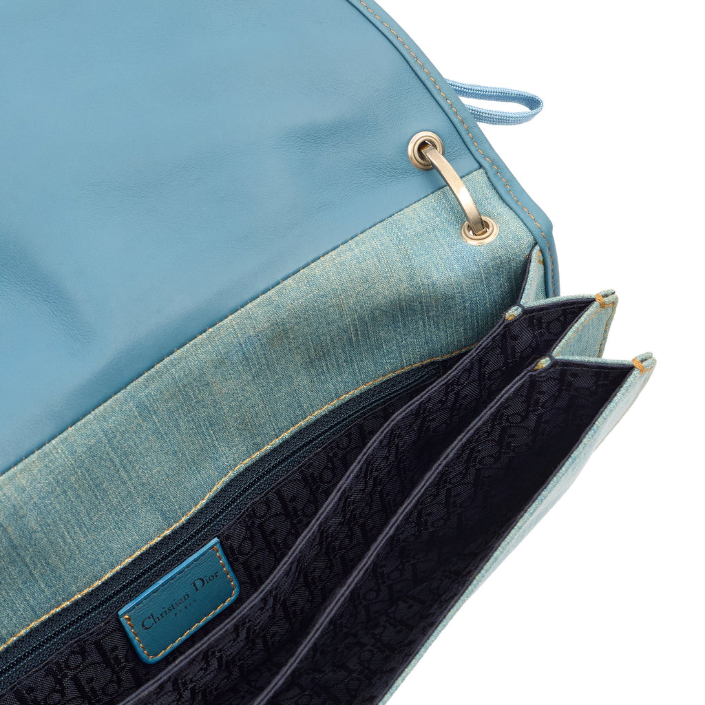 Christian Dior Shoulder Bag Admit It  in Blue, Fabric — Alternate View 7