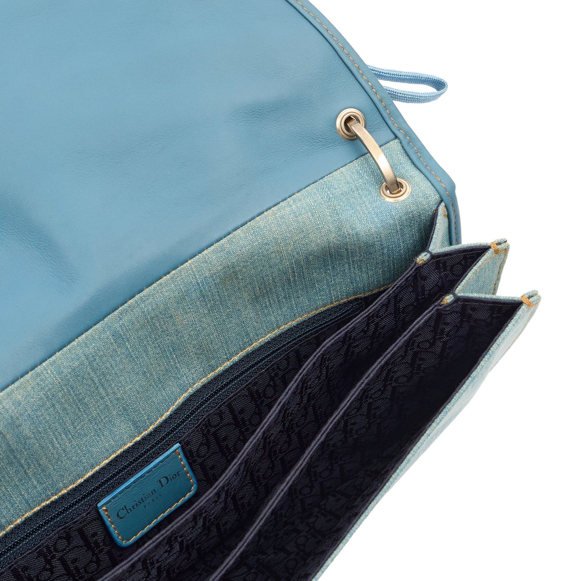 Christian Dior Shoulder Bag Admit It  in Blue, Fabric — Alternate View 7