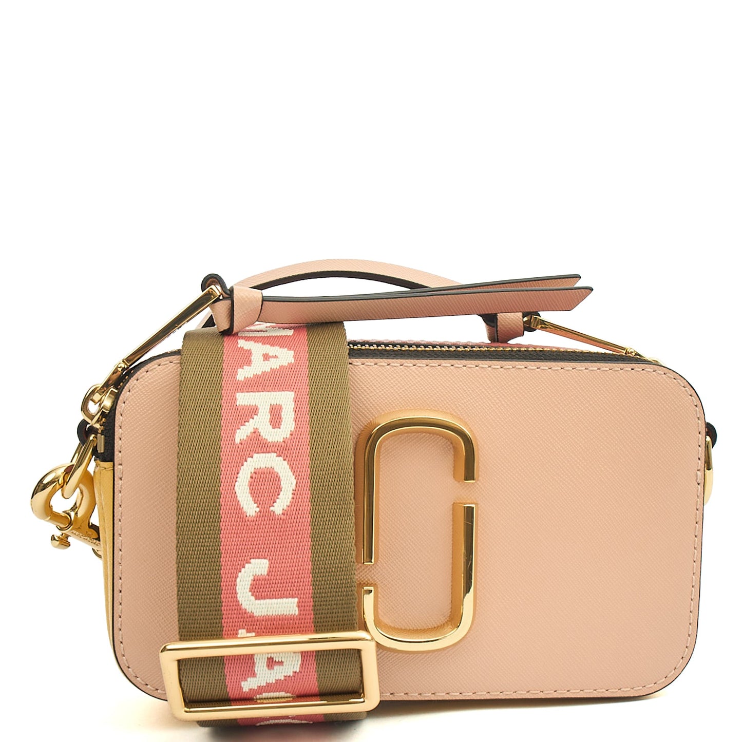 Marc Jacobs Cross Body Snapshot in Pink, Leather — Front View