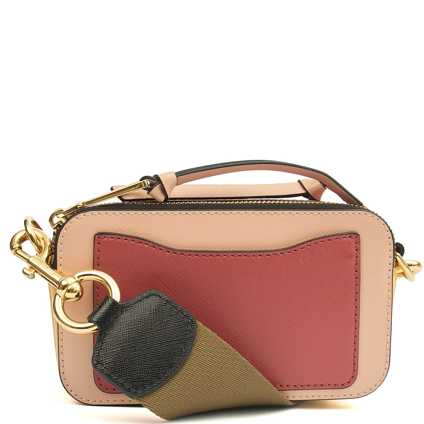 Marc Jacobs Cross Body Snapshot in Pink, Leather — Back View