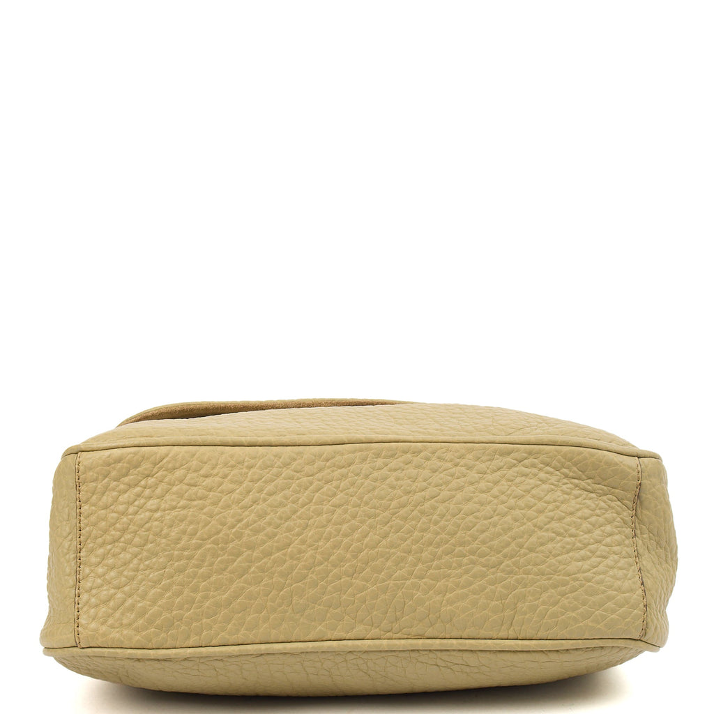 Mulberry Satchel Evelina Satchel in Green, Leather — Top View
