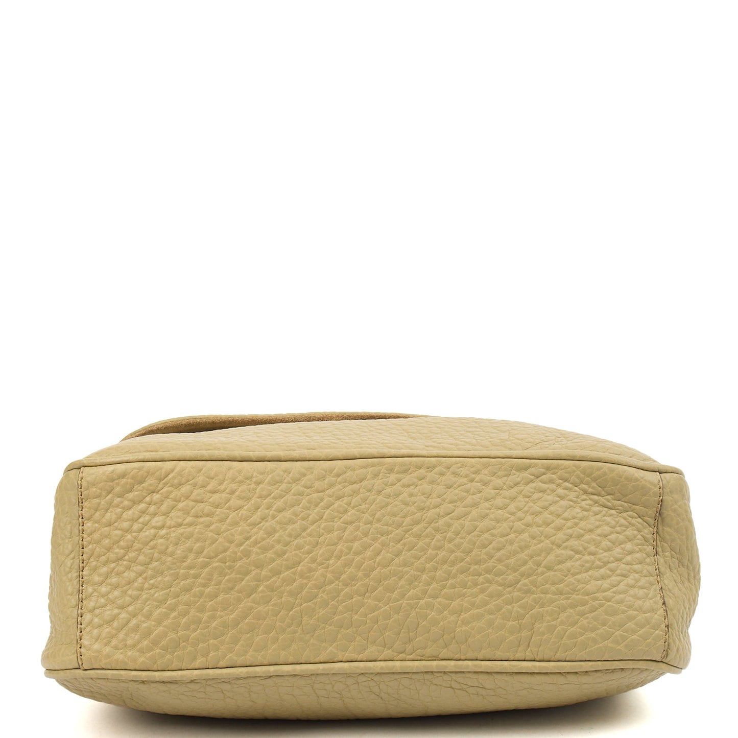 Mulberry Satchel Evelina Satchel in Green, Leather — Top View