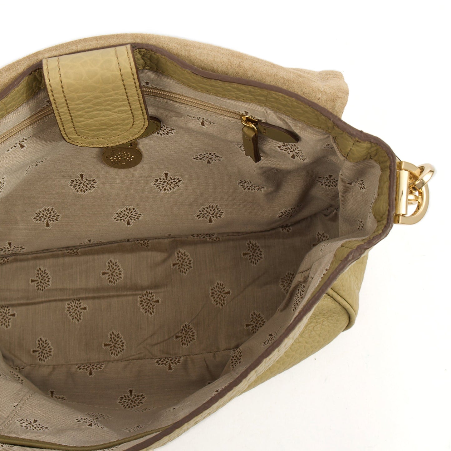 Mulberry Satchel Evelina Satchel in Green, Leather — Lifestyle View