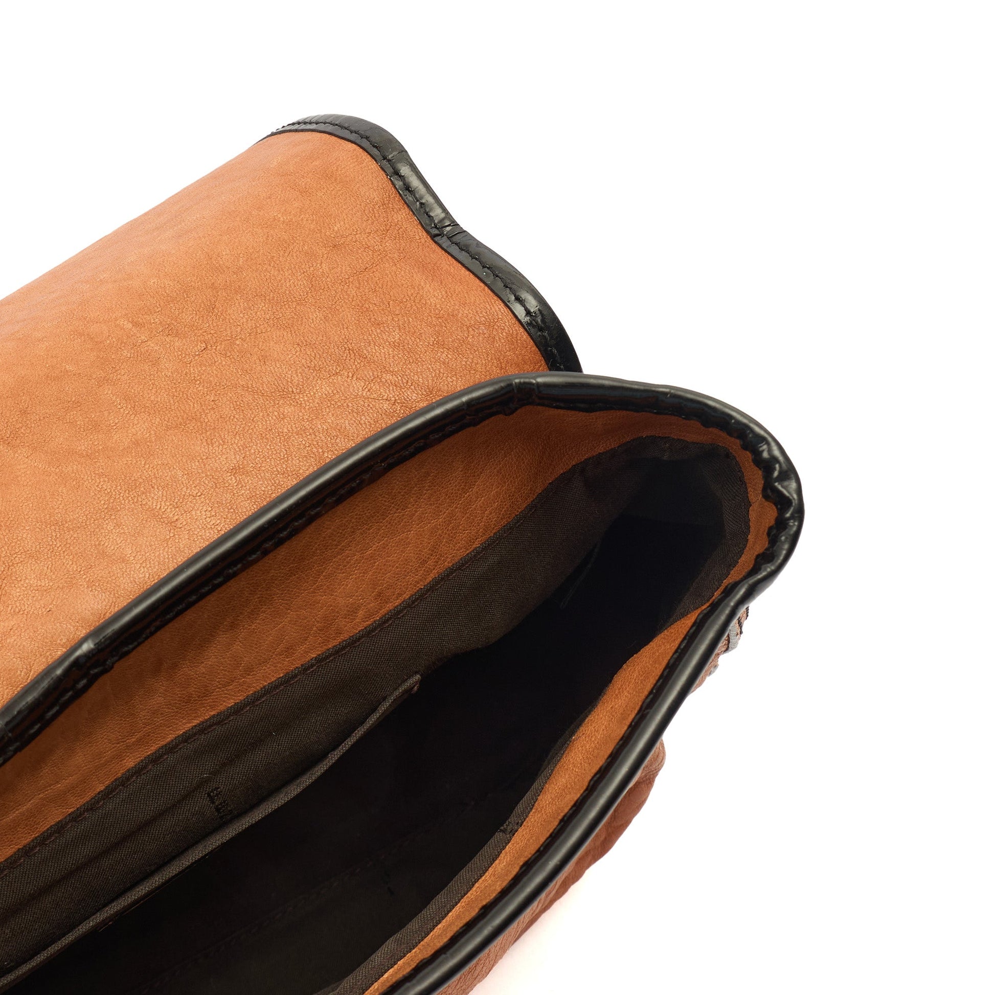 Fendi Tote B Bag in Brown, Leather — Lifestyle View