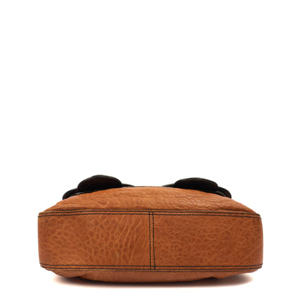 Fendi Tote B Bag in Brown, Leather — Detail View