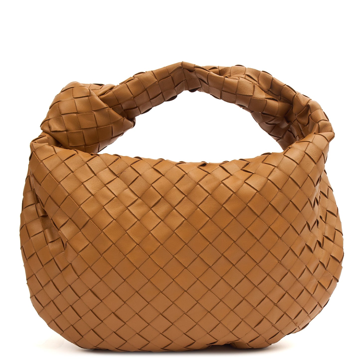 Bottega Veneta Tote Jodie - Teen in Brown, Intrecciato Nappa — Alternate View 7