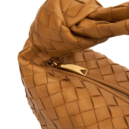 Bottega Veneta Tote Jodie - Teen in Brown, Intrecciato Nappa — Alternate View 12