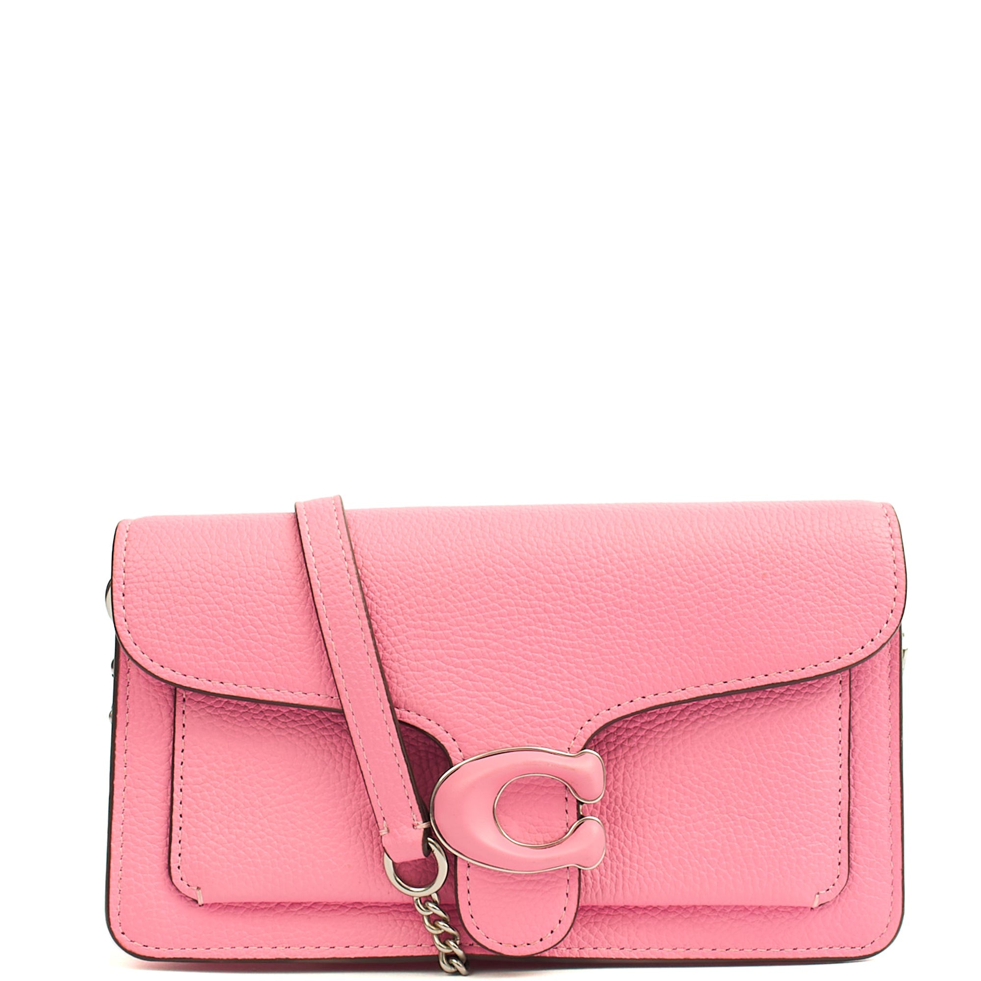 Coach Cross Body Tabby 20 in Pink, Leather — Front View