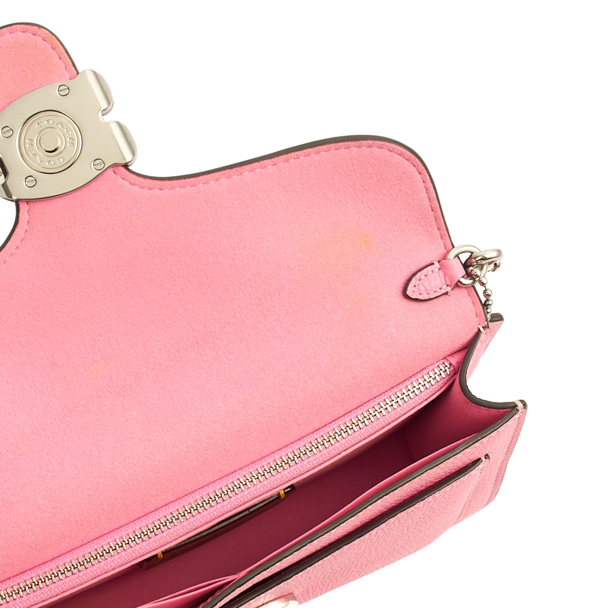 Coach Cross Body Tabby 20 in Pink, Leather — Alternate View 11
