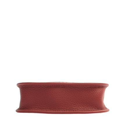 Hermes Evelyne 16 in Rouge H, Togo Leather — Detail View