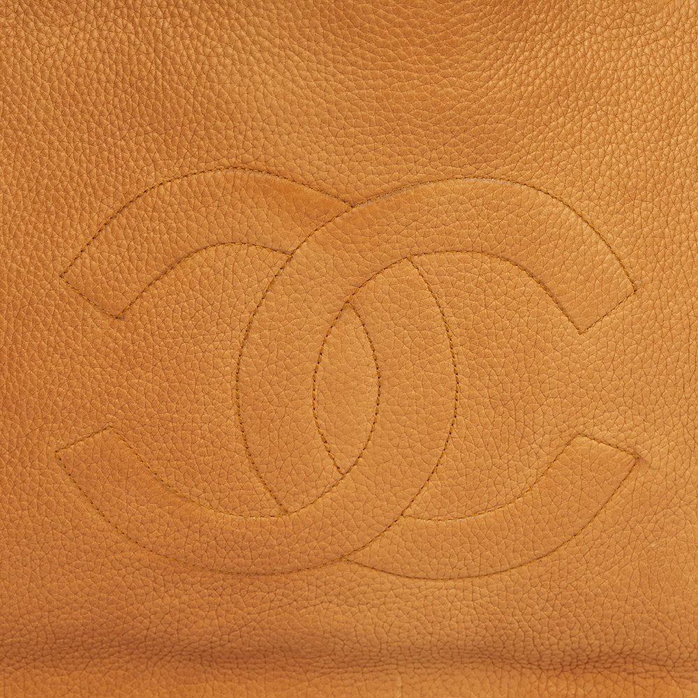 Chanel Tote Shopper Tote in Cream, Calfskin Leather — Lifestyle View