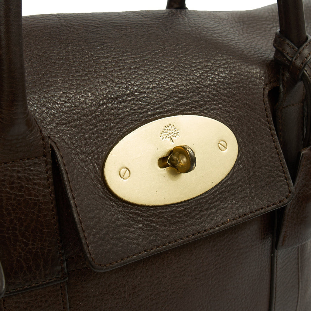 Mulberry Tote Bayswater Heritage in Chocolate Brown , Leather — Alternate View 12