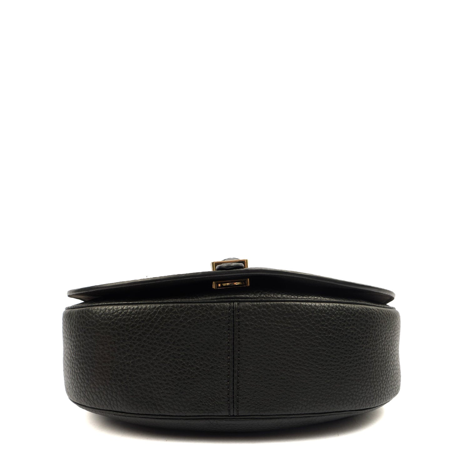 Mulberry Satchel Tessie Satchel in Black, Calfskin Leather — Top View