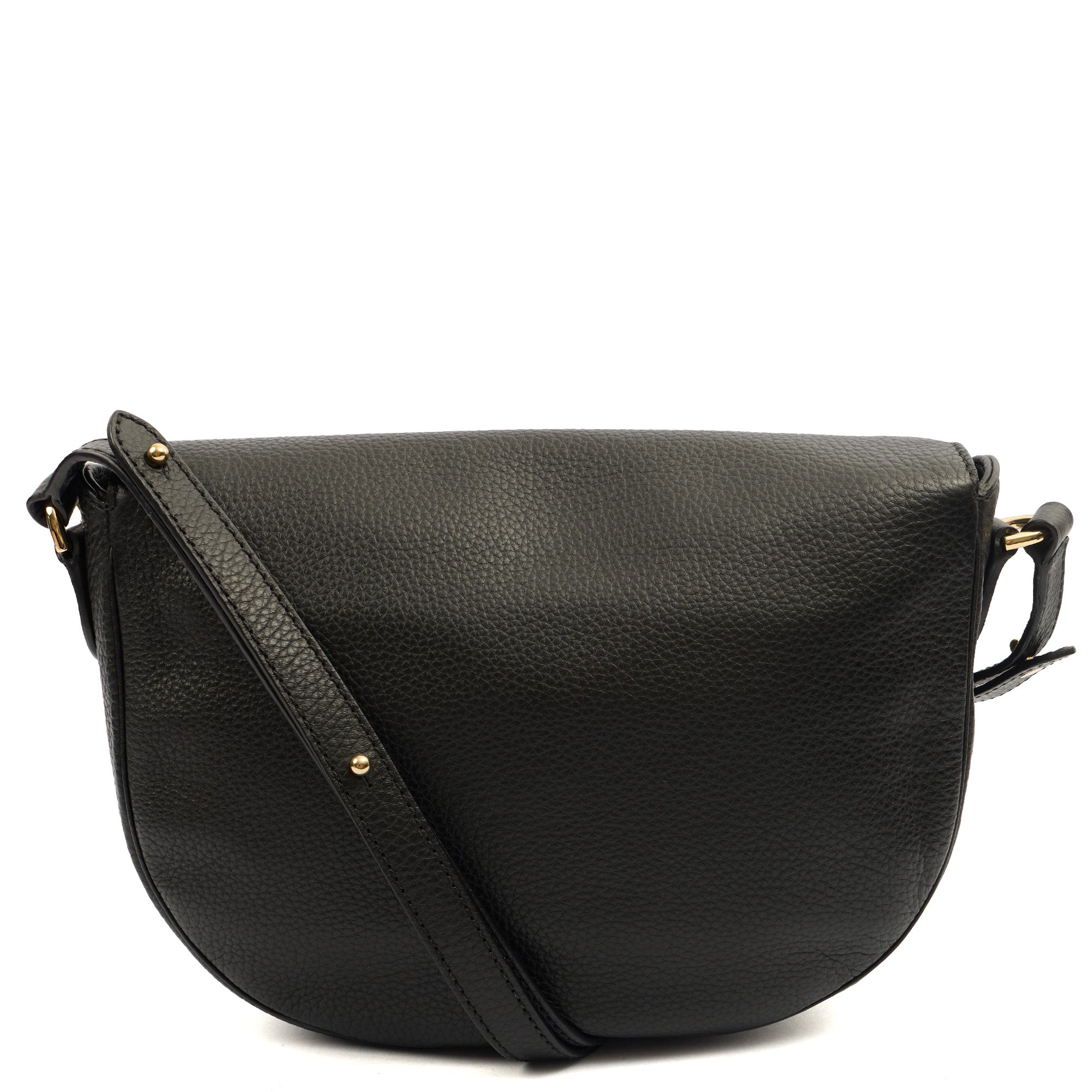 Mulberry Satchel Tessie Satchel in Black, Calfskin Leather — Back View