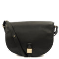 Mulberry Satchel Tessie Satchel in Black, Calfskin Leather — Front View