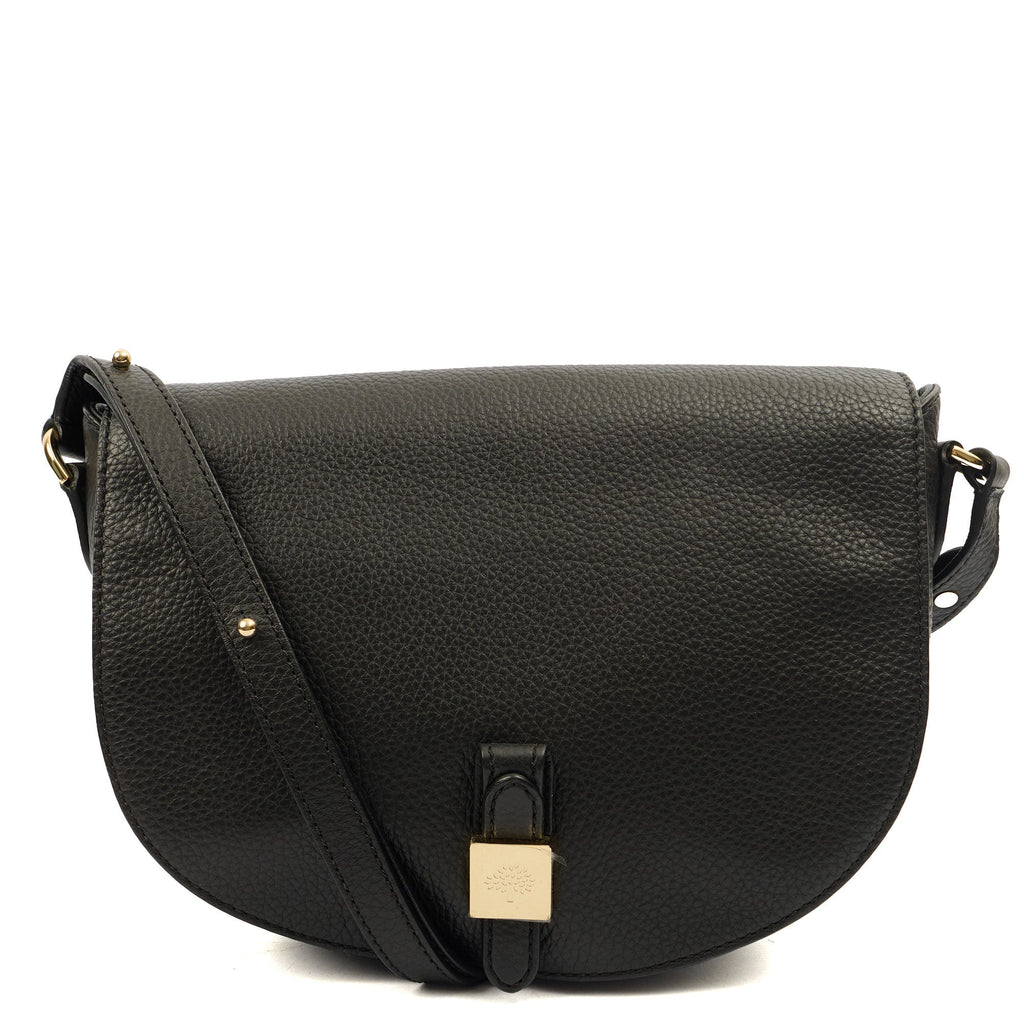 Mulberry Satchel Tessie Satchel in Black, Calfskin Leather — Alternate View 7