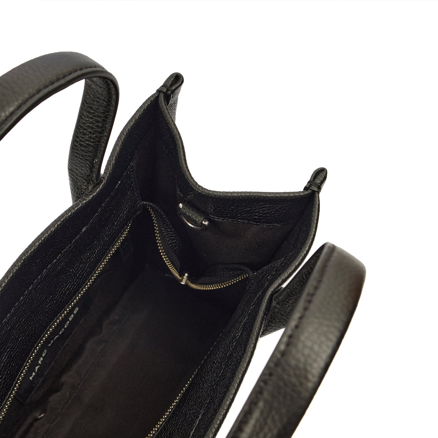 Marc Jacobs Tote The Tote Bag in Black, Leather — Detail View