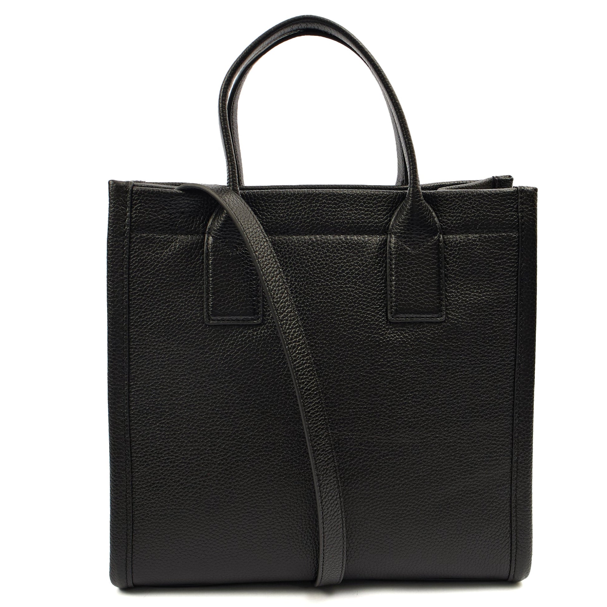 Marc Jacobs Tote The Tote Bag in Black, Leather — Back View