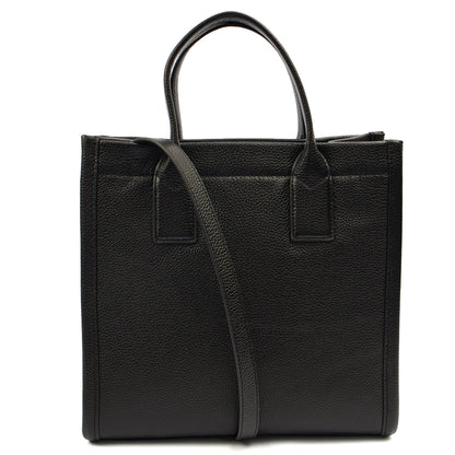 Marc Jacobs Tote The Tote Bag in Black, Leather — Alternate View 9