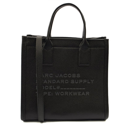 Marc Jacobs Tote The Tote Bag in Black, Leather — Front View