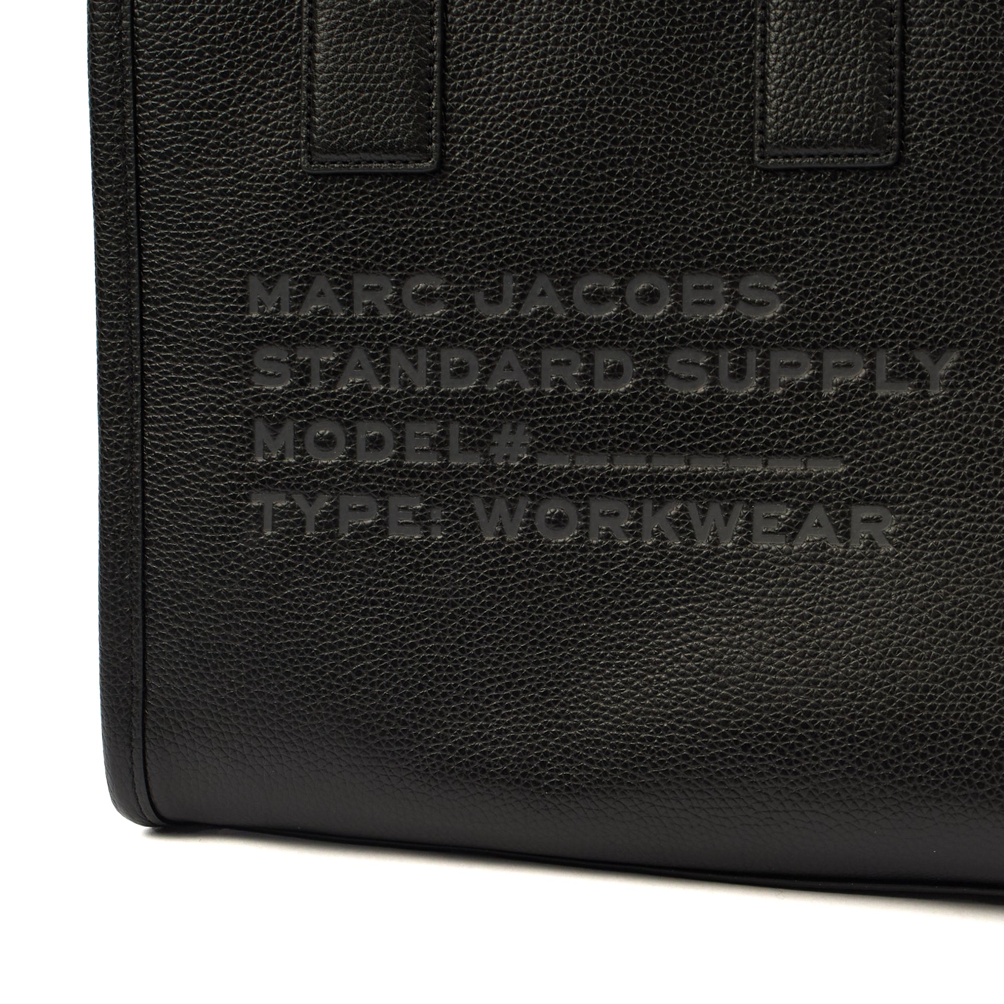 Marc Jacobs Tote The Tote Bag in Black, Leather — Lifestyle View