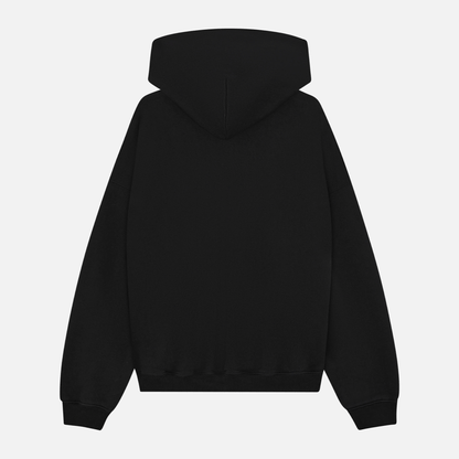 Summit Quality Goods Patch Hoodie 'Black' — XXS — Side View