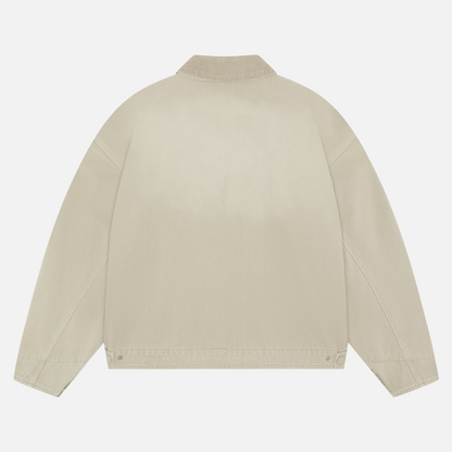 Summit Workers Jacket 'Vintage Beige' — XXS — Side View