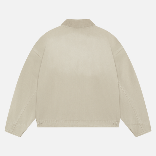 Summit Workers Jacket 'Vintage Beige' — XXS — Side View