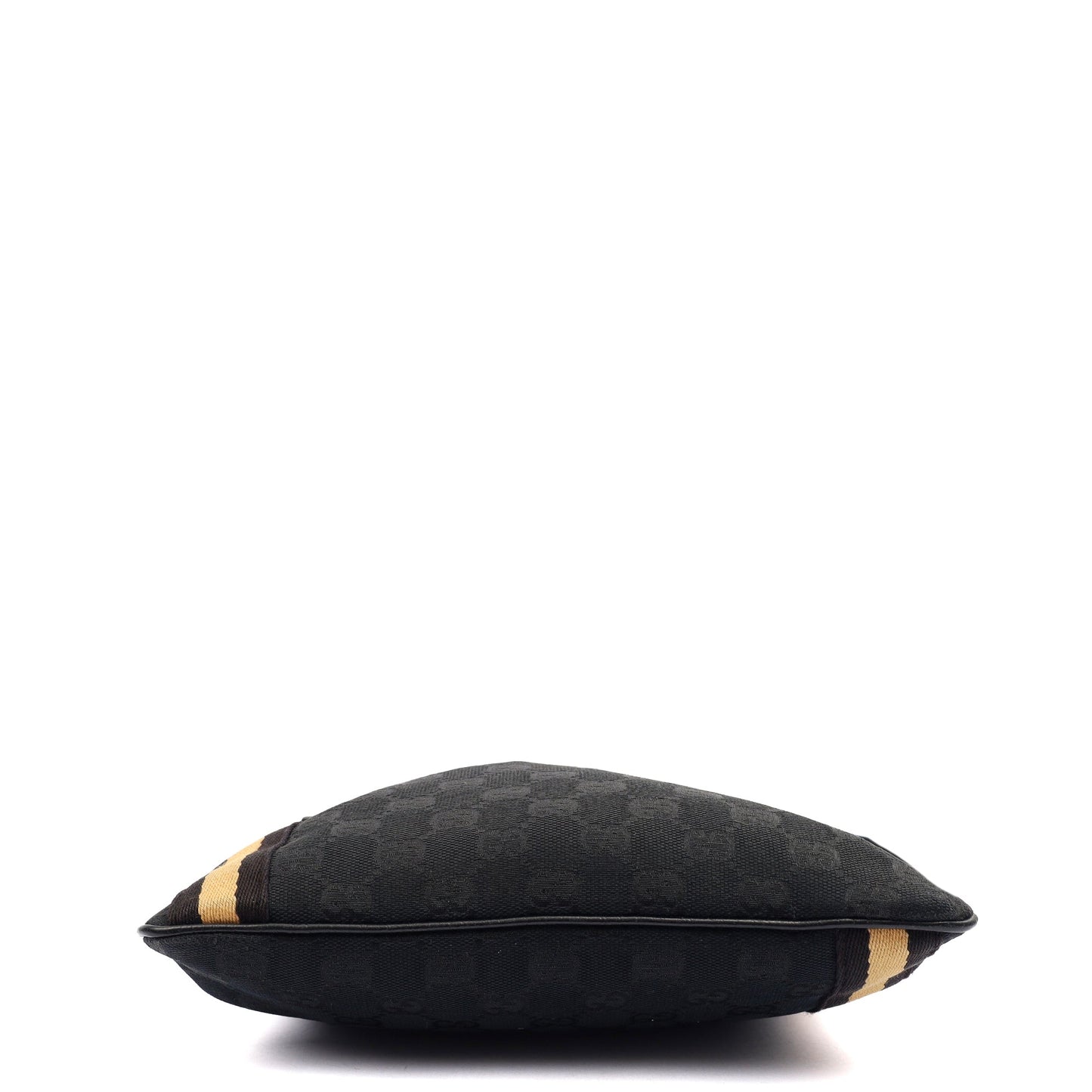 Gucci Cross Body Messenger in Black, Canvas — Top View