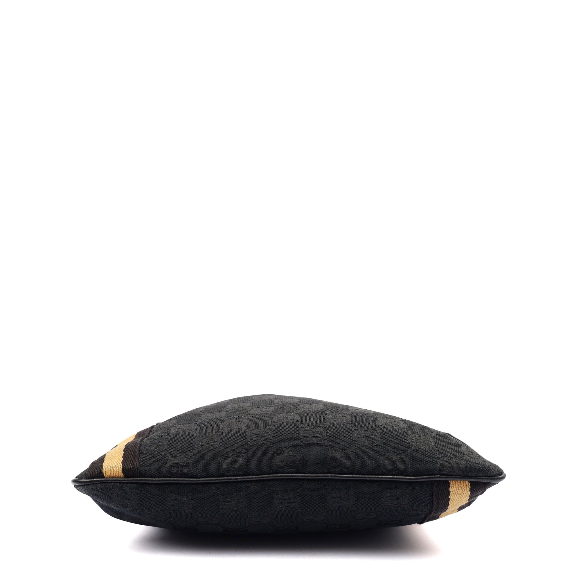 Gucci Cross Body Messenger in Black, Canvas — Top View