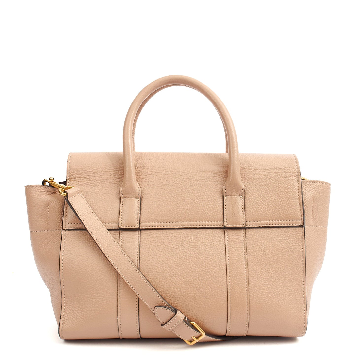 Mulberry Top Handle Bayswater with Strap- Small in Rose Water, Calfskin Leather — Alternate View 9