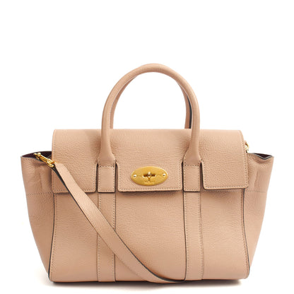 Mulberry Top Handle Bayswater with Strap- Small in Rose Water, Calfskin Leather — Alternate View 13