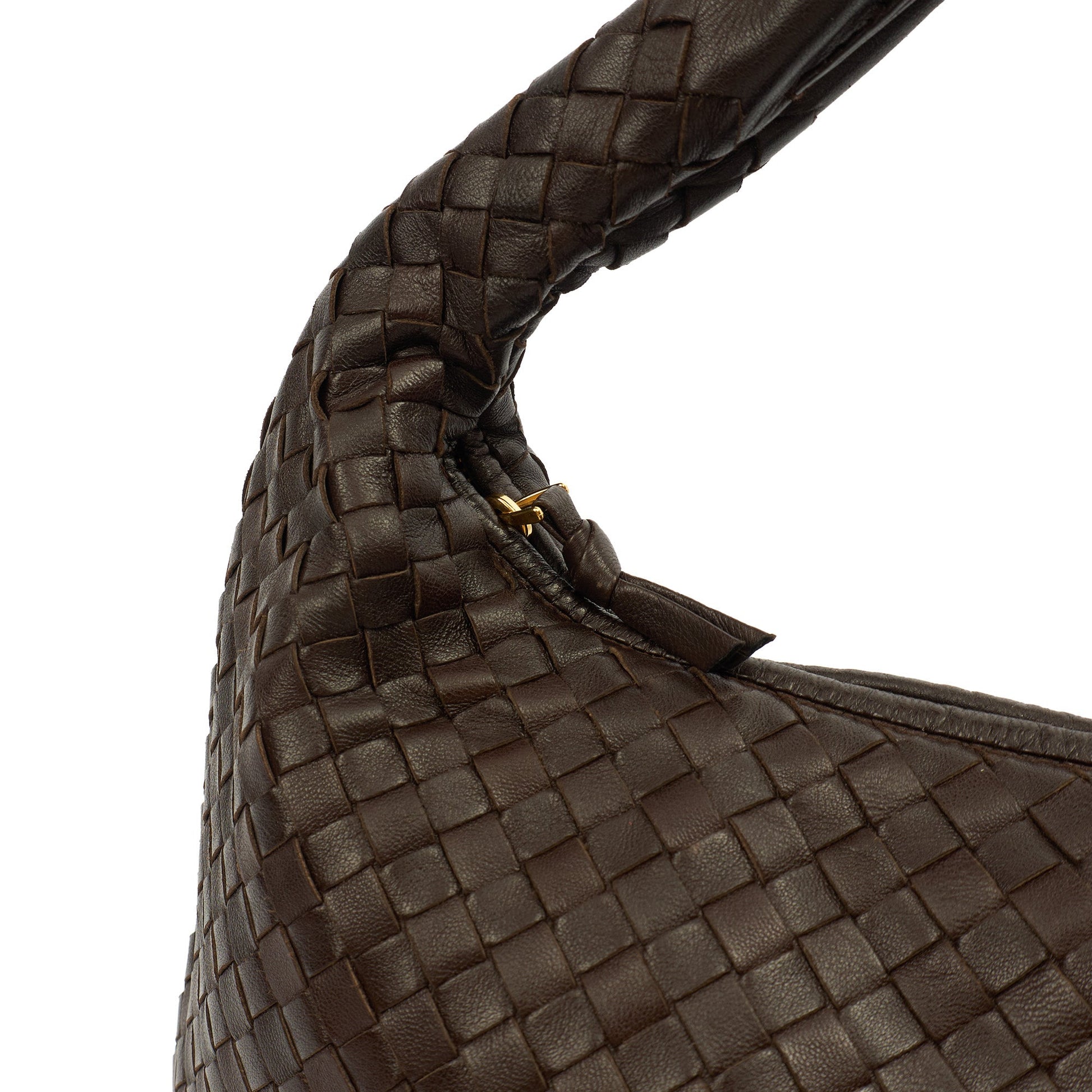 Bottega Veneta Shoulder Bag Intrecciato Shoulder Bag in Brown, Intrecciato Nappa — Alternate View 14