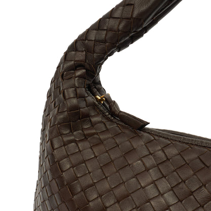 Bottega Veneta Shoulder Bag Intrecciato Shoulder Bag in Brown, Intrecciato Nappa — Alternate View 14