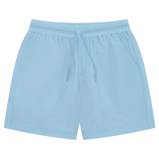 Summit Ripstop Shorts 'Sky Blue' — XXS — Front View