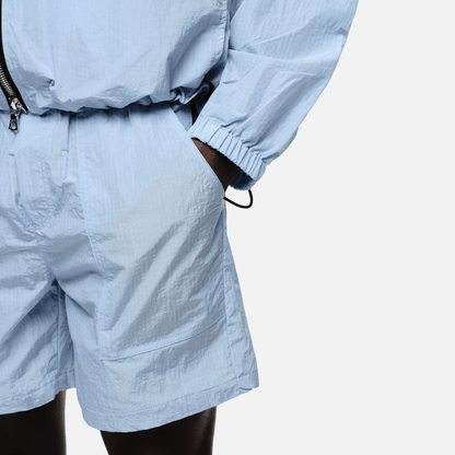 Summit Ripstop Shorts 'Sky Blue' — XXS — Back View