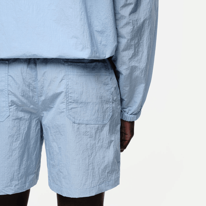 Summit Ripstop Shorts 'Sky Blue' — XXS — Top View