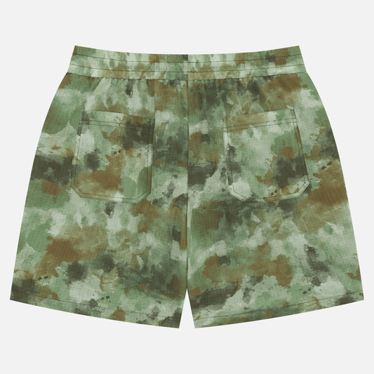 Summit Ripstop Shorts 'Watercolour Camo' — XXS — Side View