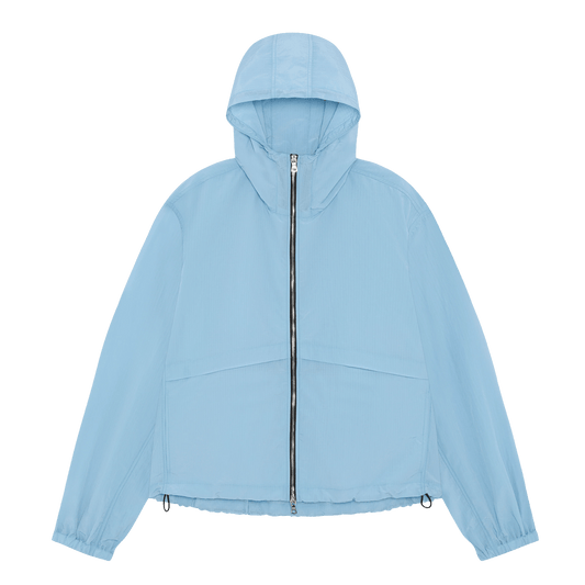 Summit Ripstop Windbreaker 'Sky Blue' — XXS — Front View