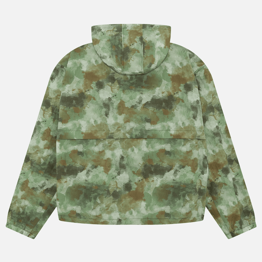 Summit Ripstop Windbreaker 'Watercolour Camo' — XXS — Side View