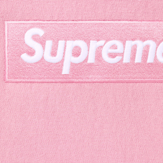 Supreme Box Logo Hoodie FW24 'Dusty Pink' — XXS — Side View