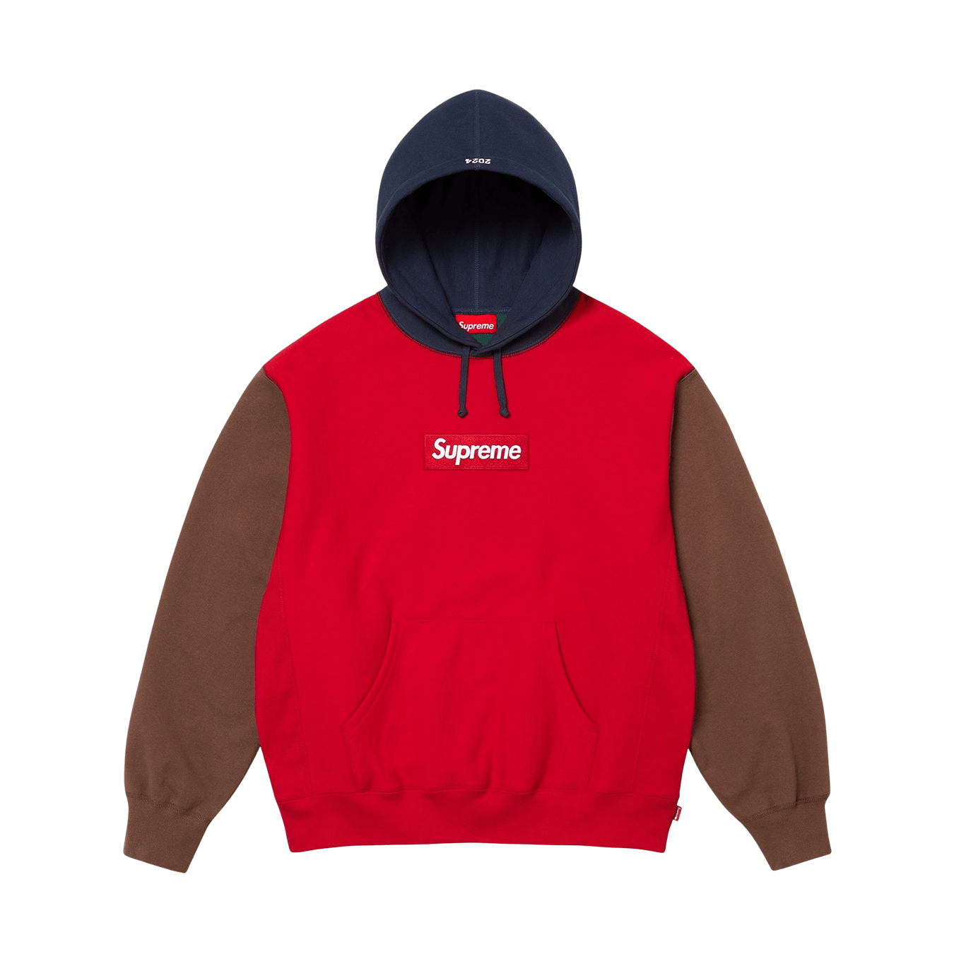 Supreme Box Logo Hoodie FW24 'Multi-Colour' — XXS — Front View