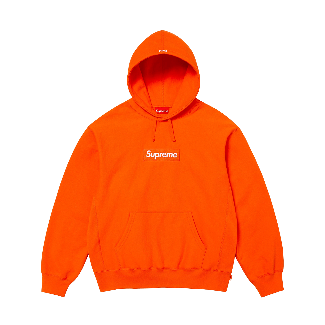 Supreme Box Logo Hoodie FW24 'Orange' — XXS — Front View