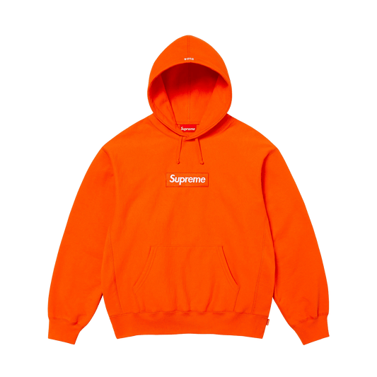 Supreme Box Logo Hoodie FW24 'Orange' — XXS — Front View