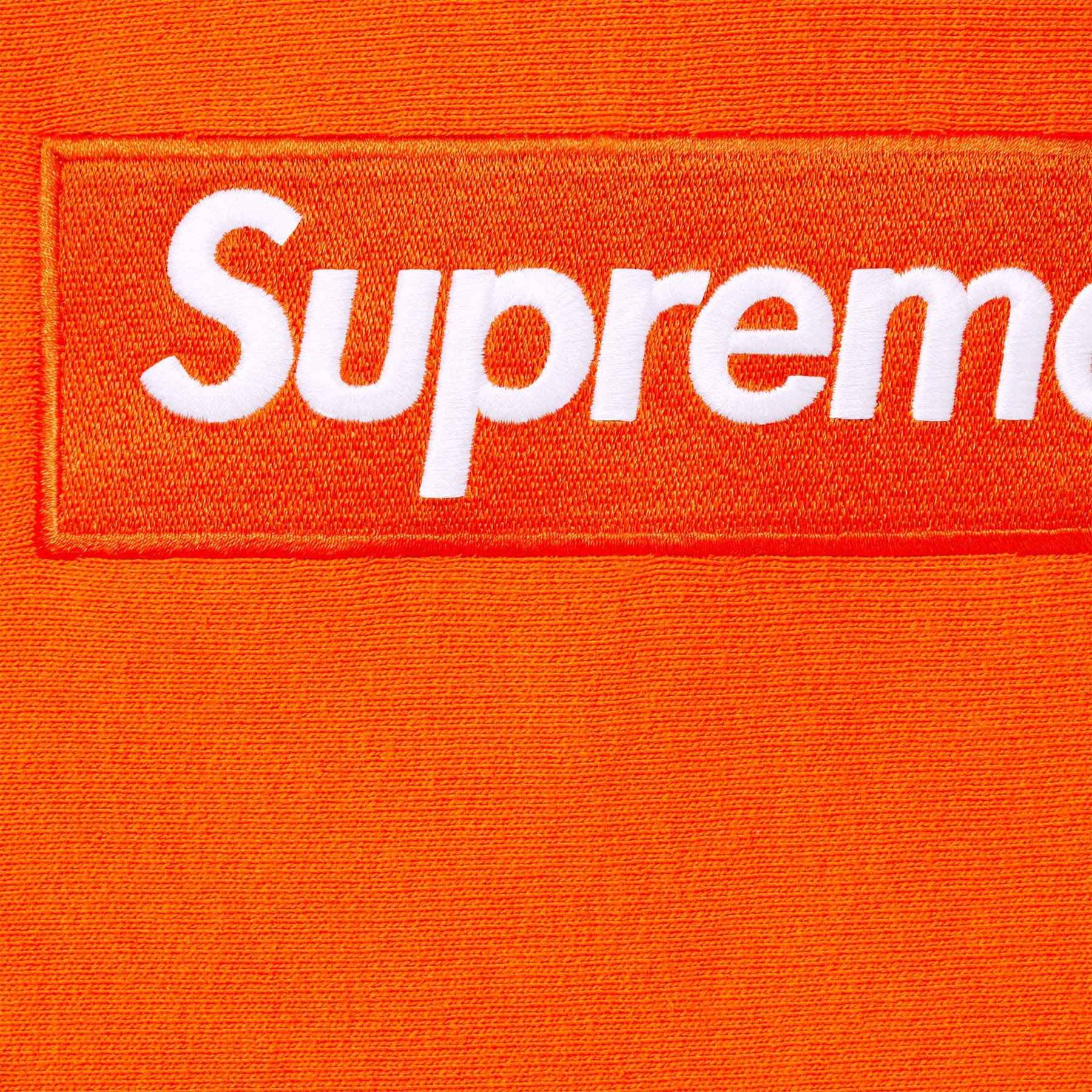 Supreme Box Logo Hoodie FW24 'Orange' — XXS — Side View