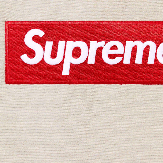 Supreme Box Logo Hoodie FW24 'Stone' — XXS — Side View